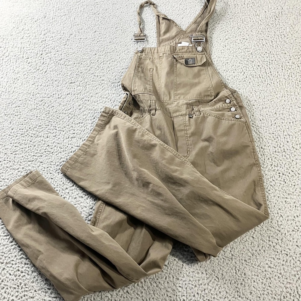 Calvin Klein Tan Women Jeans Overalls